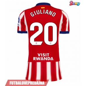 Lacne Ženy Futbalové dres Atletico Madrid Giuliano Simeone #20 2026-27 Krátky Rukáv - Domáci